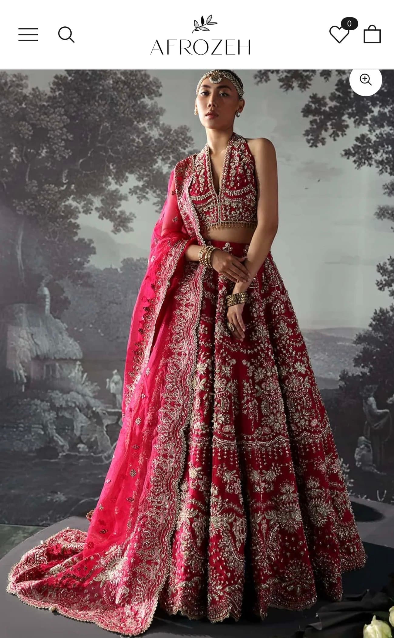 Brand New Afrozeh CLAUDE Wedding Dress