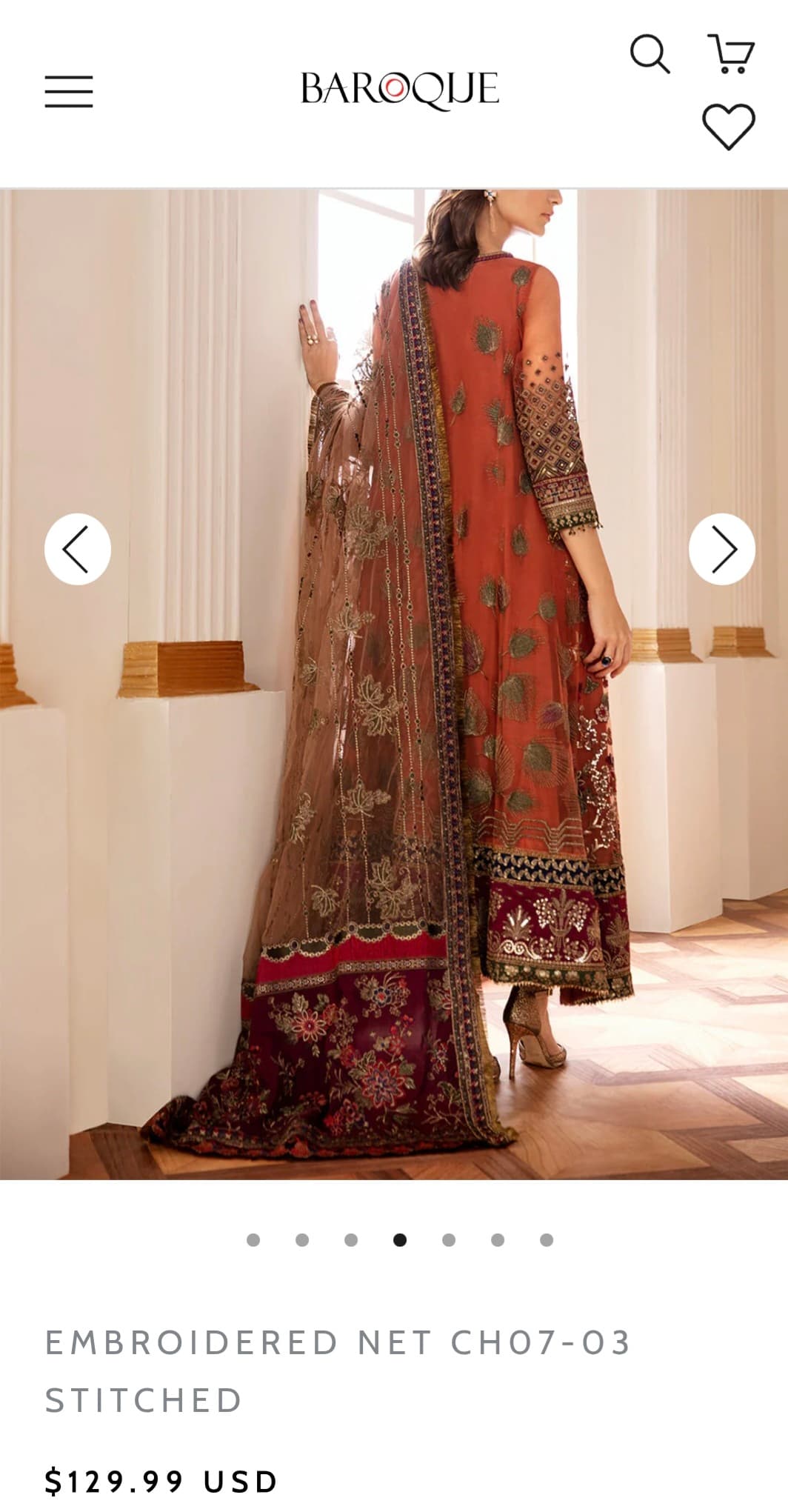 Baroque brand new outfit size XSMALL
