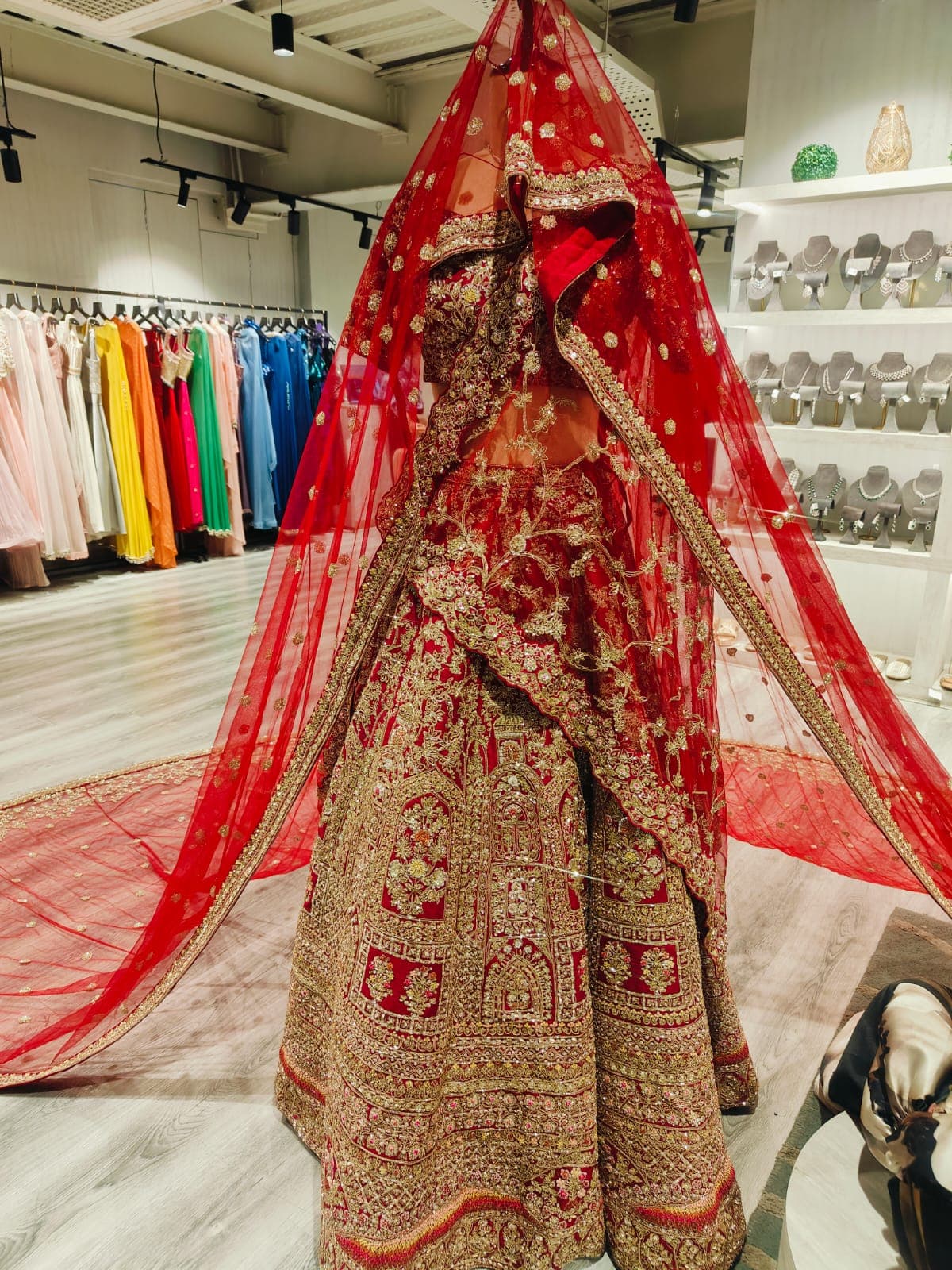 Kalighata Wedding Lengha (Pernia's Pop-Up Shop)