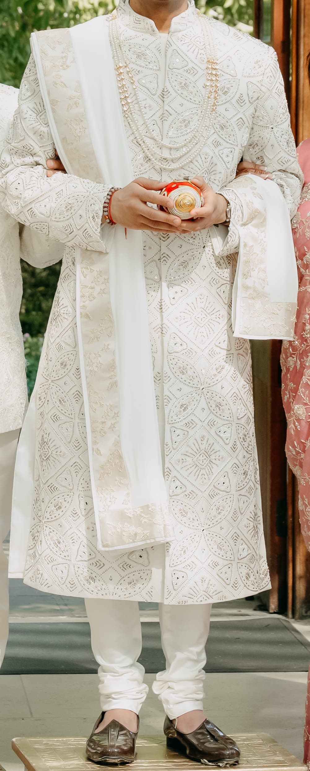 Mens Groom Indian Wedding Sherwani - Designer Deepak Perwani