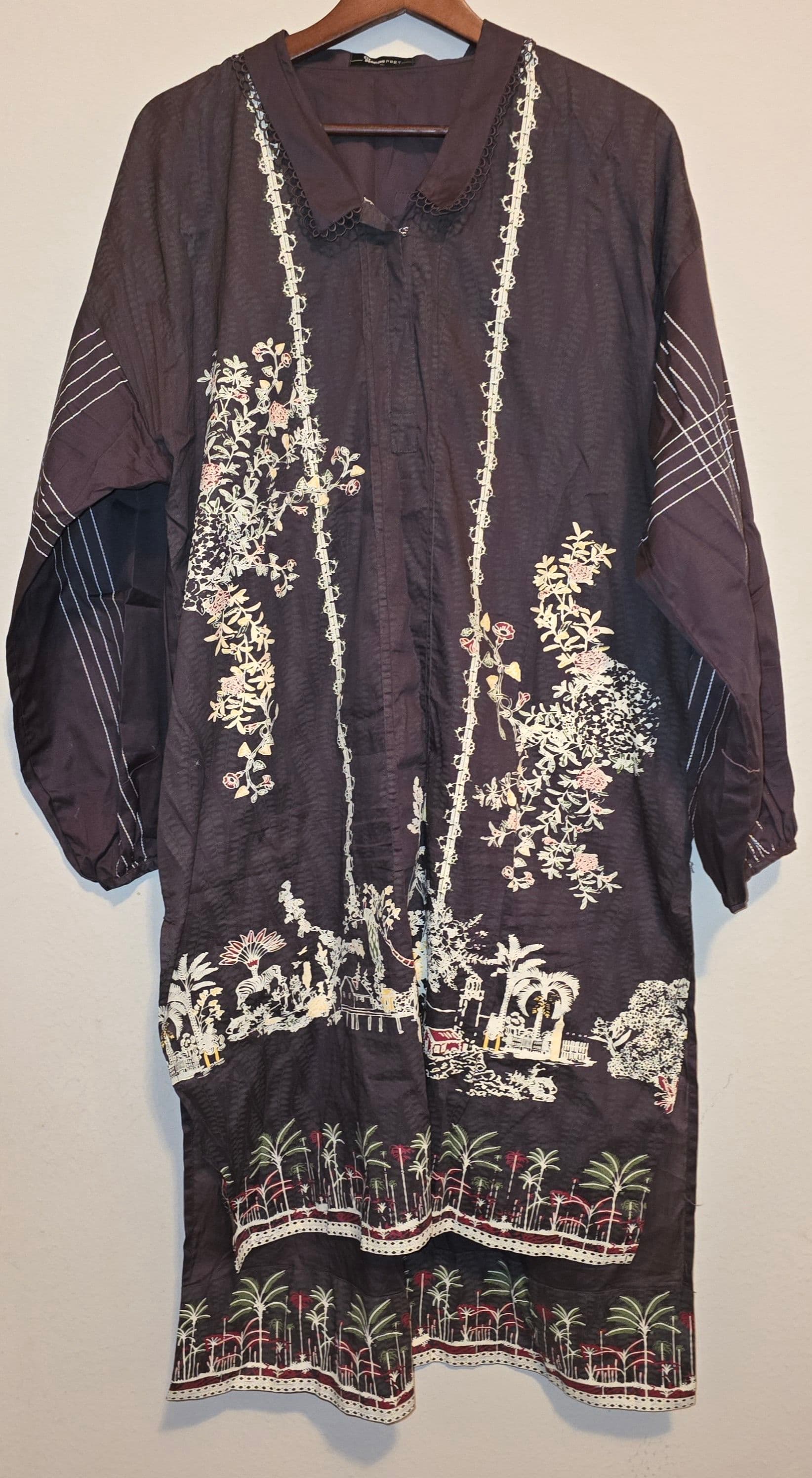 Ideas Pret XL size dark brown 1 pc kurta