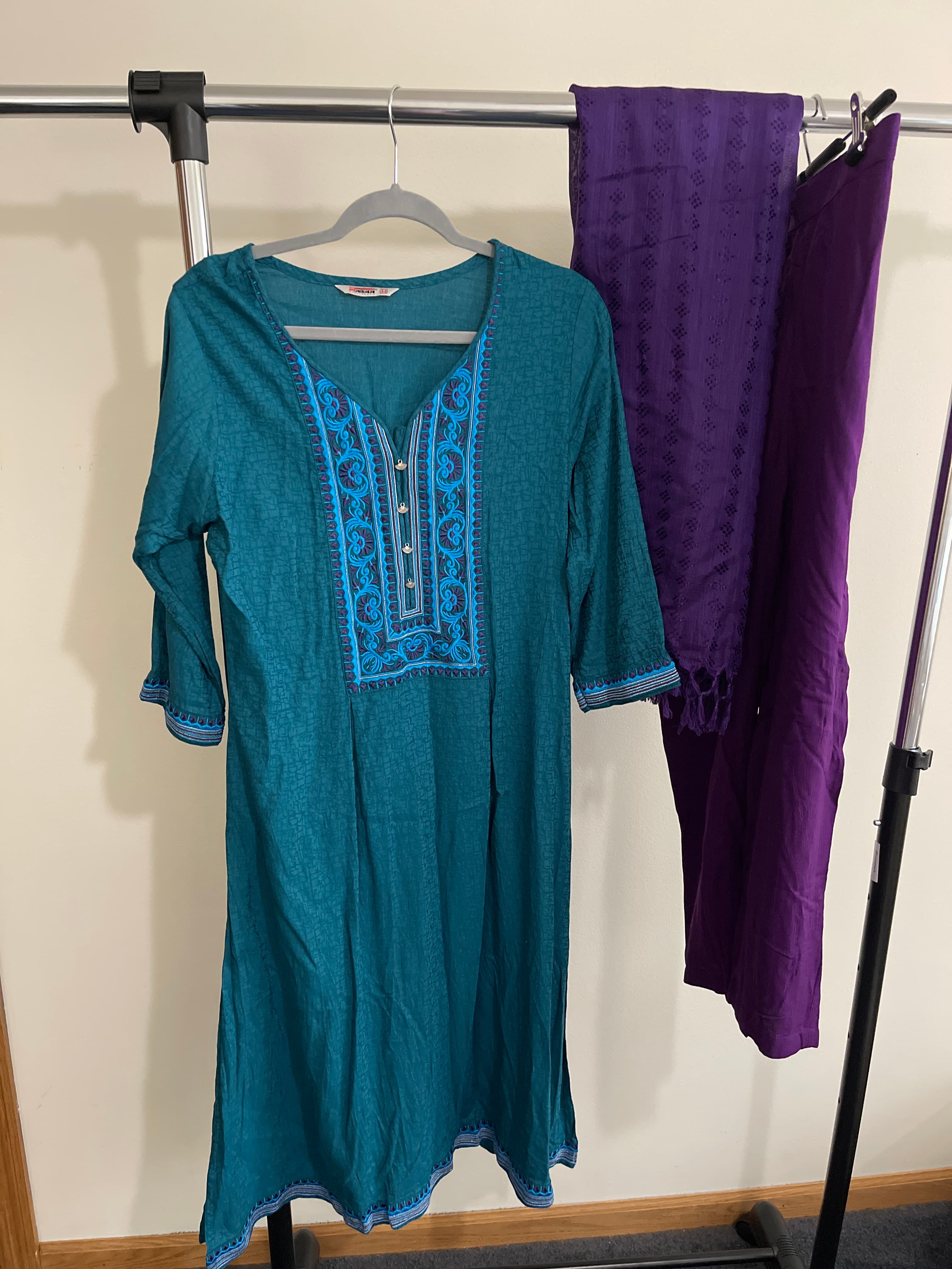Blue Salwar Kameez