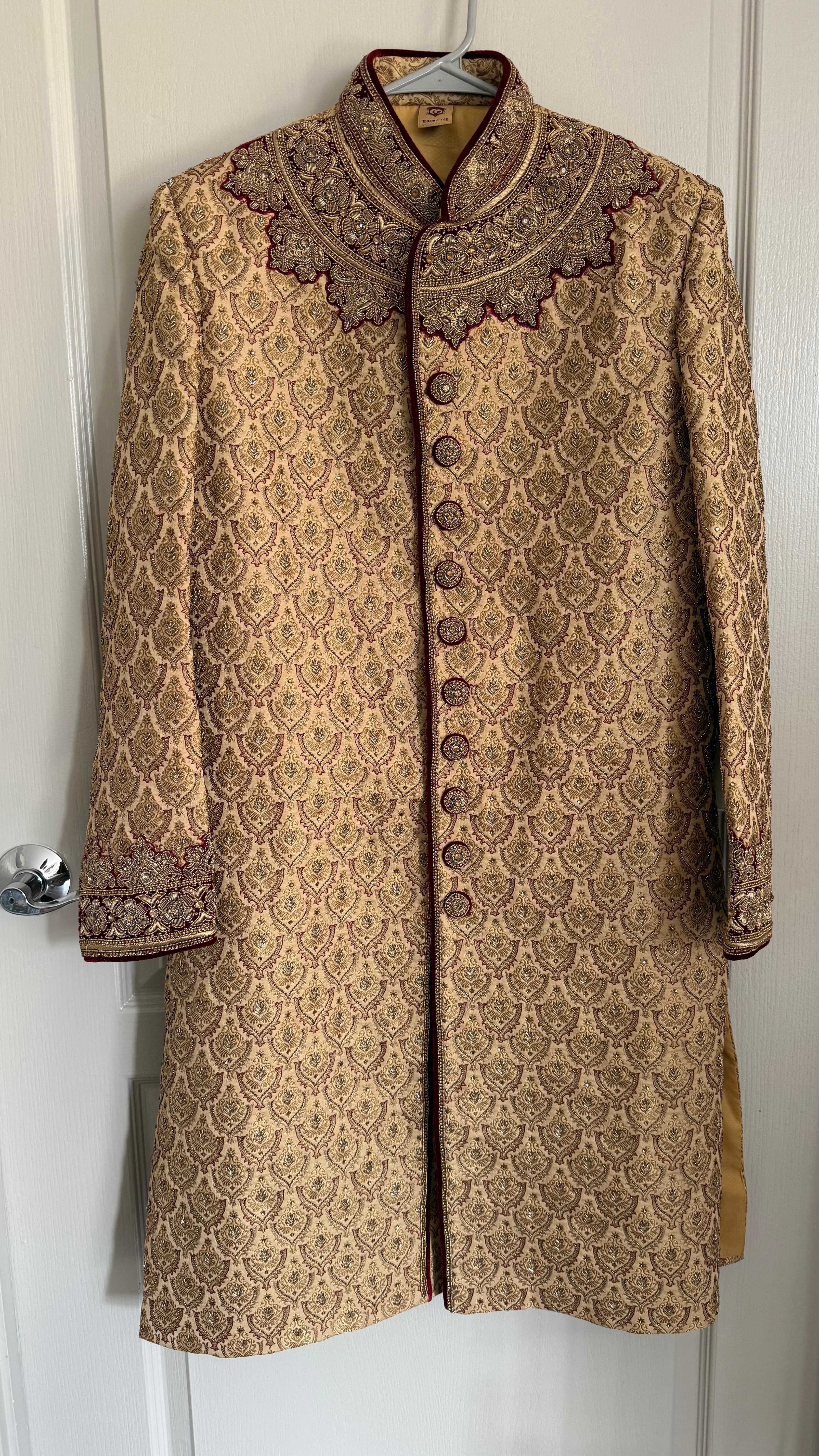 Maanyavar Groom Sherwani Set