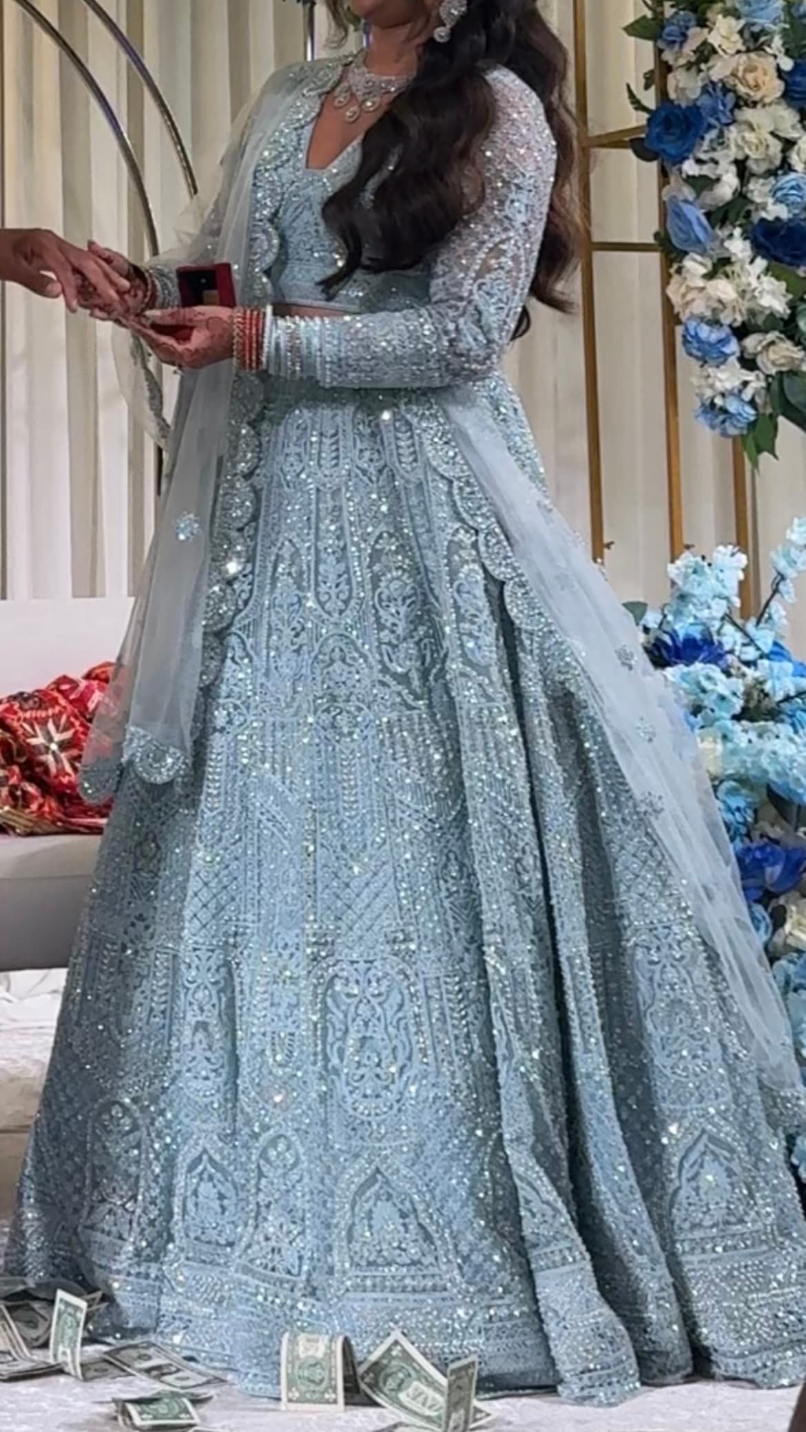 Engagement/bridal lengha